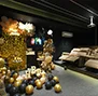 Luxury private theater decoration with balloon setup at MeetFlix, Ashok Vihar for special celebrations